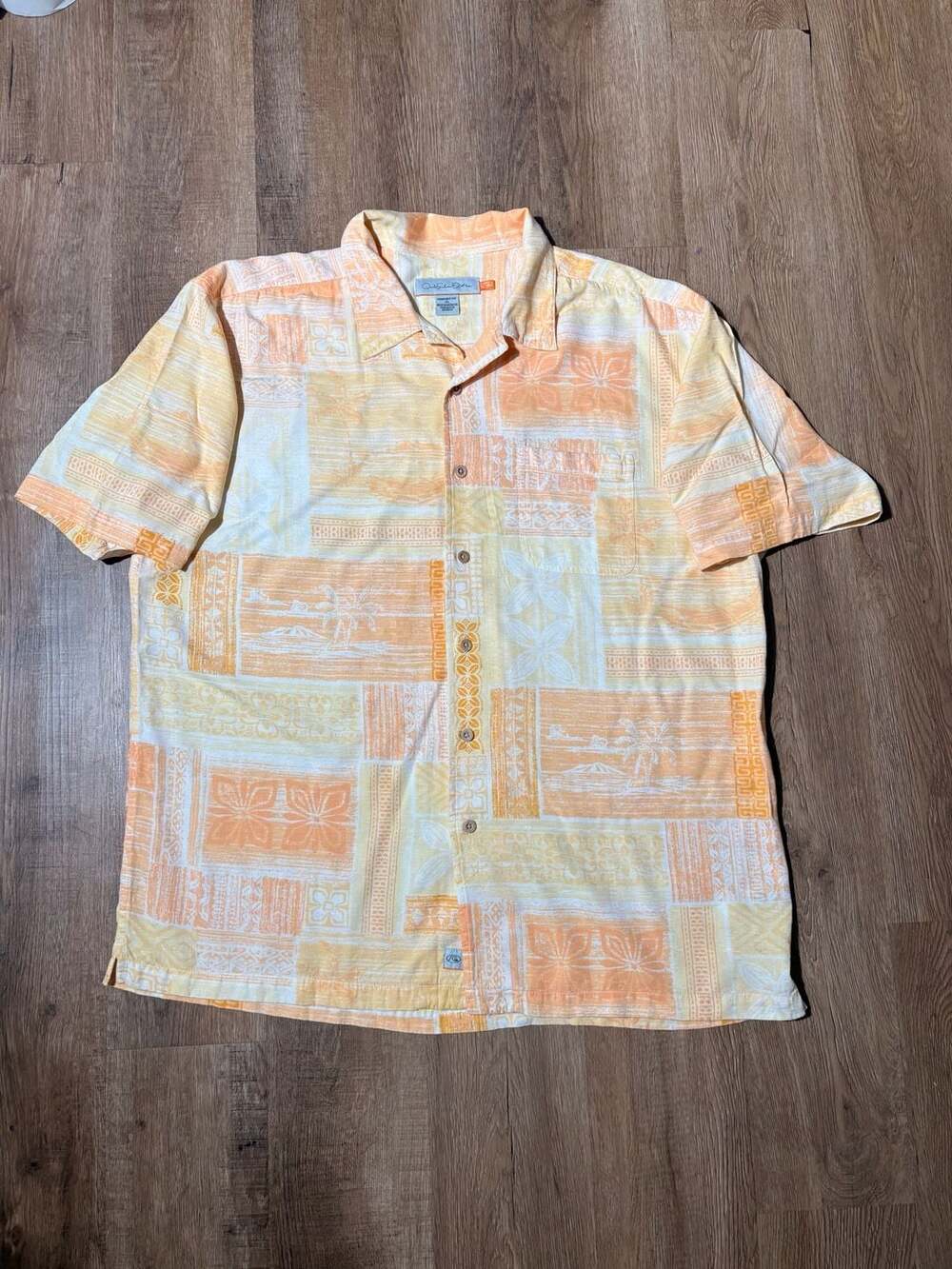 Quiksilver Edition y2k inspired‎ Hawaiian Camp Shirt XL - Picture 3 of 9